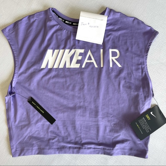 Nike Tops - NIKE AIR cropped top running Nike Athletic wear S